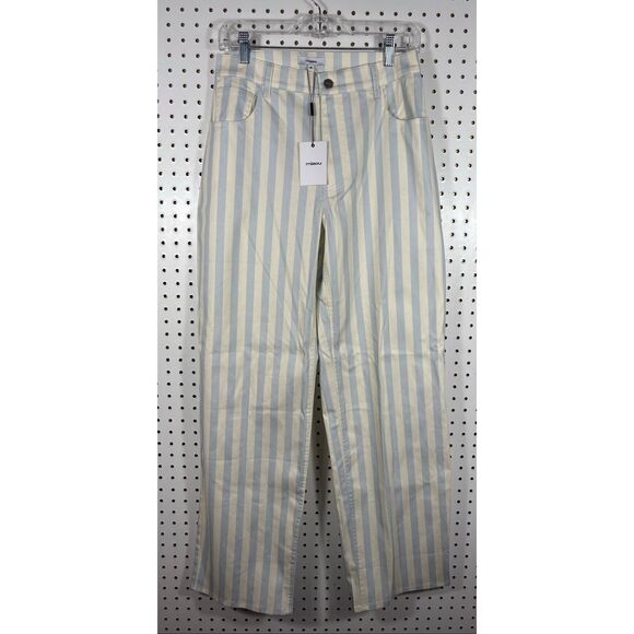Miaou Pants - Miaou striped 5 pocket fargo pants size M